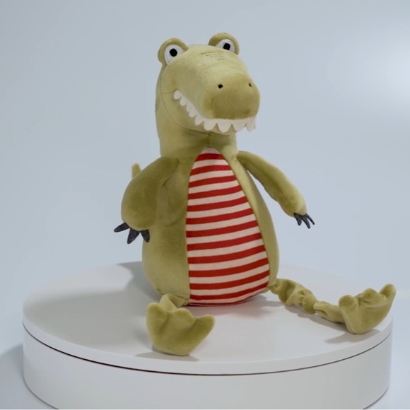 NWTS Bunnies by the Bay “Later Gater”Green Alligator Plush, Retired - Picture 6 of 6